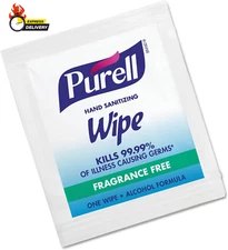 902210BX Sanitizing Hand Wipes, 5 X 7, 100/Box