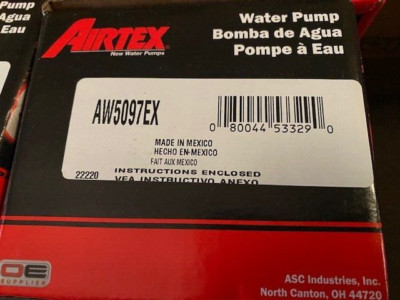 Genuine Airtex Water Pump AW5033EX(NEW)