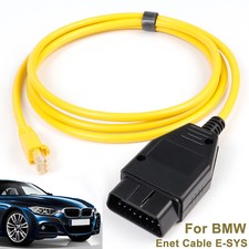 OBD ENET Ethernet Interface Kabel Codierung Diagnose Cable RJ45 passt für BMW.