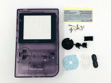 Replacement Housing Shell Case Screen Cover For GBP Game Boy Pocket Purple r