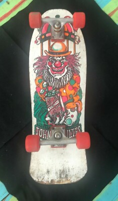 OG H-Street Skateboard - RARE Original 1989 John Schultes