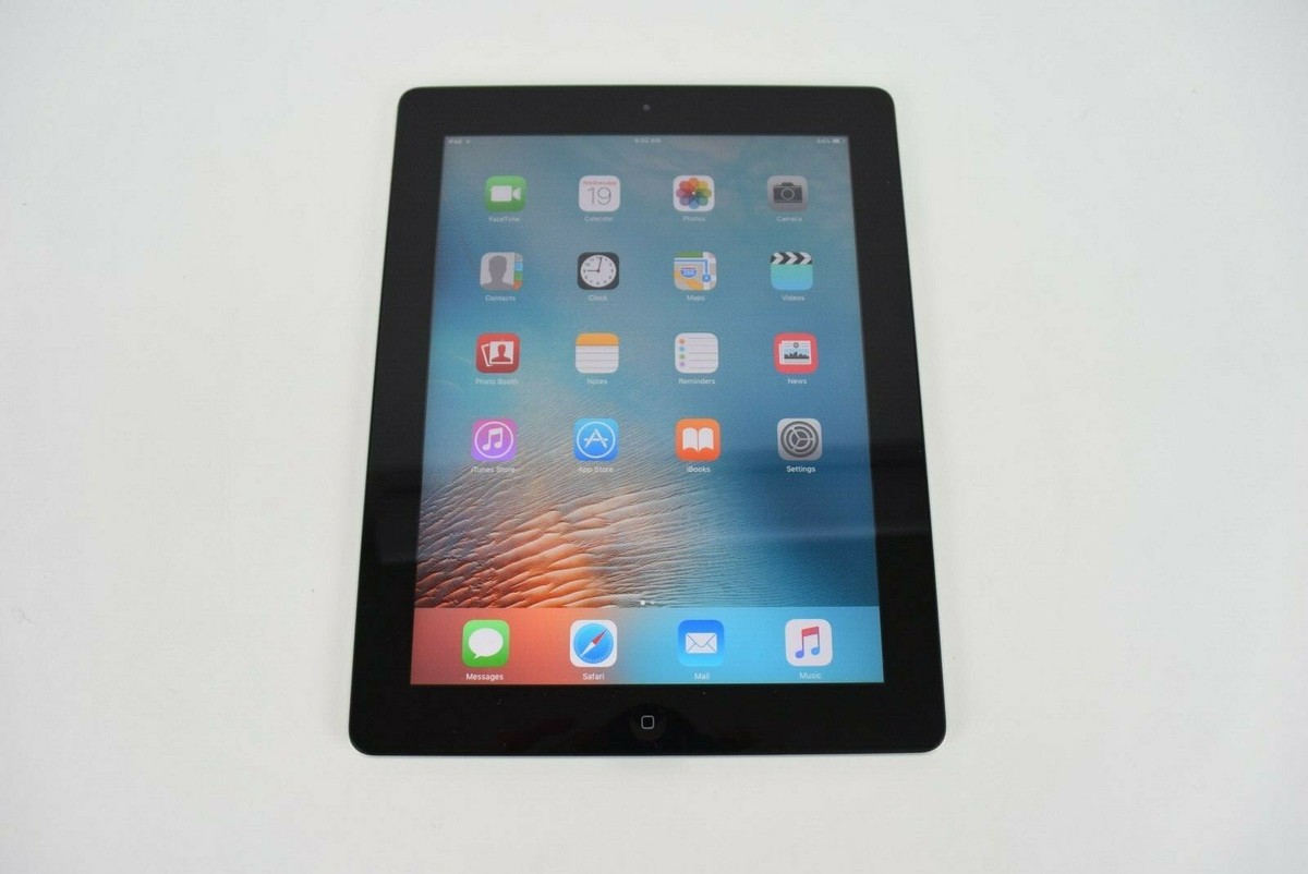 Apple A1395 9.7In iPad 2 16GB Black Silver w/ Otter Box | eBay