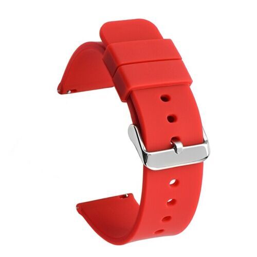 22 mm Wasserdicht Silikonband Quick Pins Uhrenarmband 14 mm 16 18 19 20 mm 21 24 mm - Bild 27 von 28
