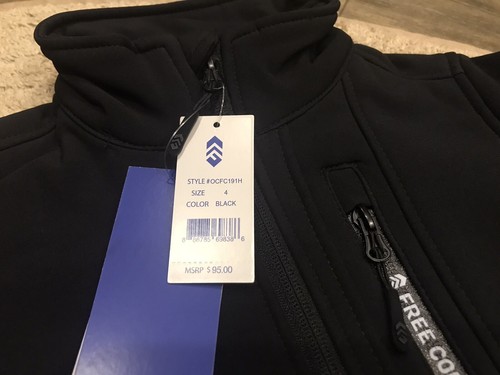 NEW Free Country Classy/Preppy Boys 4T Lined Soft-Shell Jacket Zip Pockets - Picture 8 of 8