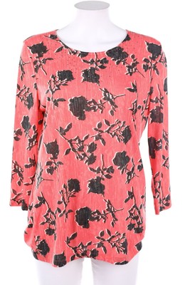 GERRY WEBER Longsleeve-Shirt Flower Print D 42 black NEW