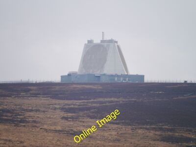 Foto 12x8 RAF Fylingdales Snod Hill Die ballistische Rakete Frühwarnung S c2012