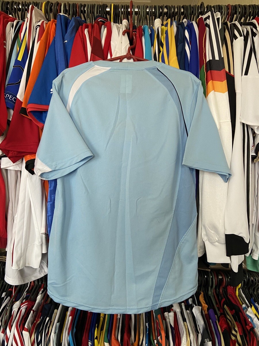 MANCHESTER CITY 2008 2009 HOME FOOTBALL SHIRT SOCCER JERSEY LE COQ