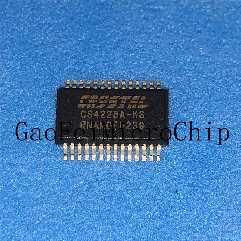 CS4228A-KS IC Chip - 24-Bit, 96 KHz Surround Sound Audio Codec (SSOP-28 Package)
