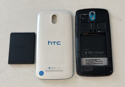 HTC Desire 500 Blue White Parts Dispenser Screen Faulty Cover Board Camera Accu