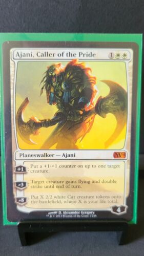 MTG Ajani, Caller of the Pride Magic 2013 1/249 Regular Mythic - Picture 1 of 1