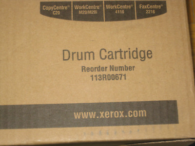 Genuine Xerox 113R00671 Drum Cartridge C20 M20 WC4118 2218 NEW OEM | eBay