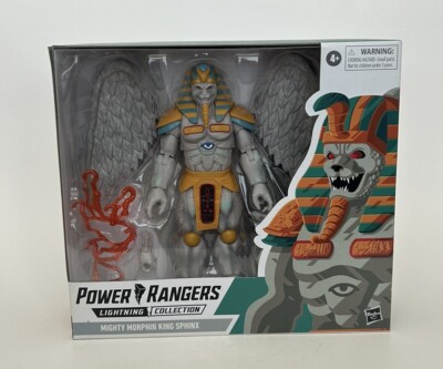 Mighty Morphin Power Rangers Lightning Collection KING SPHINX Action Figure NEW!