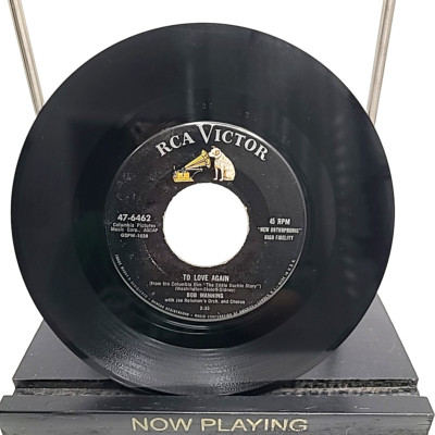 Bob Manning - To Love Again 7'' 45rpm Vinyl 1956 RCA Victor VERY GOOD PLUS