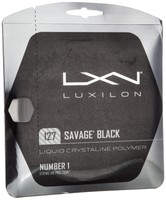 Wilson Savage 127 Set Tennis String Black on sale Wilson Savage 127 Set Tennis String Black on sale