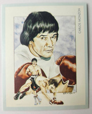 1991 Boxing Champions Middleweights Blue Back #17 Carlos Monzon