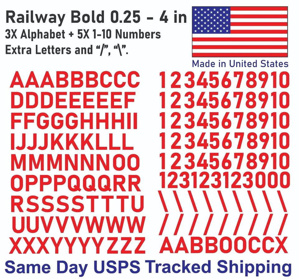 3 件字母和 0-10 乙烯基贴花数字 - 邮箱、墙壁、地址、储物柜贴纸 — 第 3/4 张图片