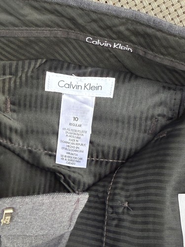 LOT of 3 NEW Boys CALVIN KLEIN formal jacket pants shirt sz 10 - Picture 11 of 13