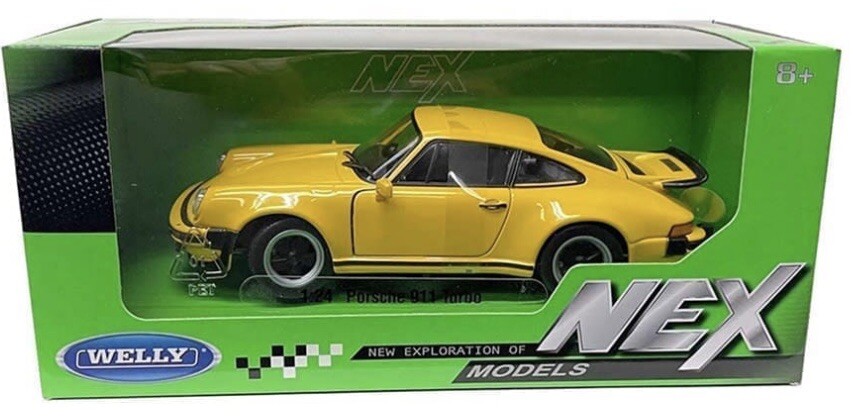 WELLY Porsche NEX イエロー Welly NEX 1/24 Porsche 911 992 GT3 RS Yellow Racing Model
