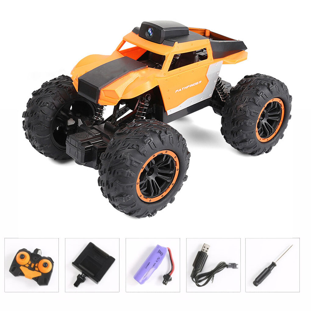 RC Car 4WD Off Road Remote Control Toy Car with Camera Real-time Video ...