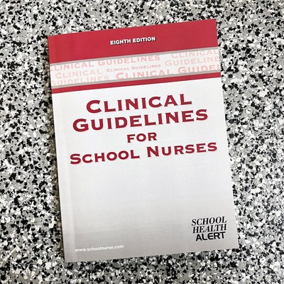 CLINICAL GUIDELINES for SCHOOL NURSES 8th Edition 2013 Paperback Good