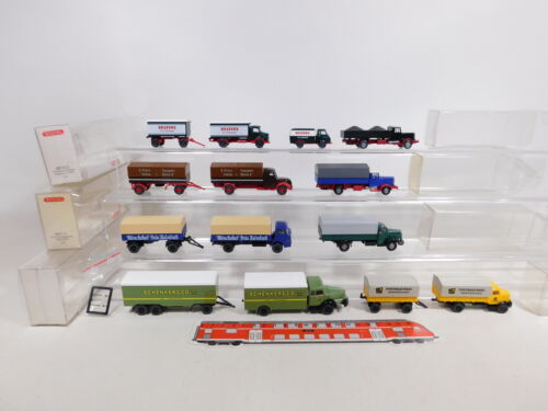 DG122-1# 9X Mint H0 1:87 Truck: MB/Hanomag Veltins+Krupp Schenker Etc S.G.