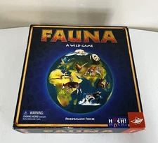 FAUNA a Wild Game by Friedemann Friese 2010 out of Print - Complete - FoxMind