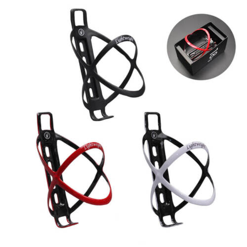 Full Carbon Fiber Water Bottle Cage Cages Holder Stand for Road Bicycle MTB Bike - Picture 1 of 17