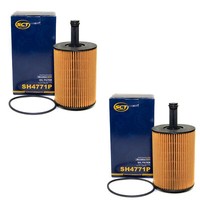 ÖLfilter 2 X SCT SH 4771 P FüR VW Golf Jetta Passat Audi A3 A4 A5 A6 Skoda Seat