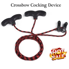  Crossbow Cocking Devices Double Handled Strings Cocking Tool Cocking Rope