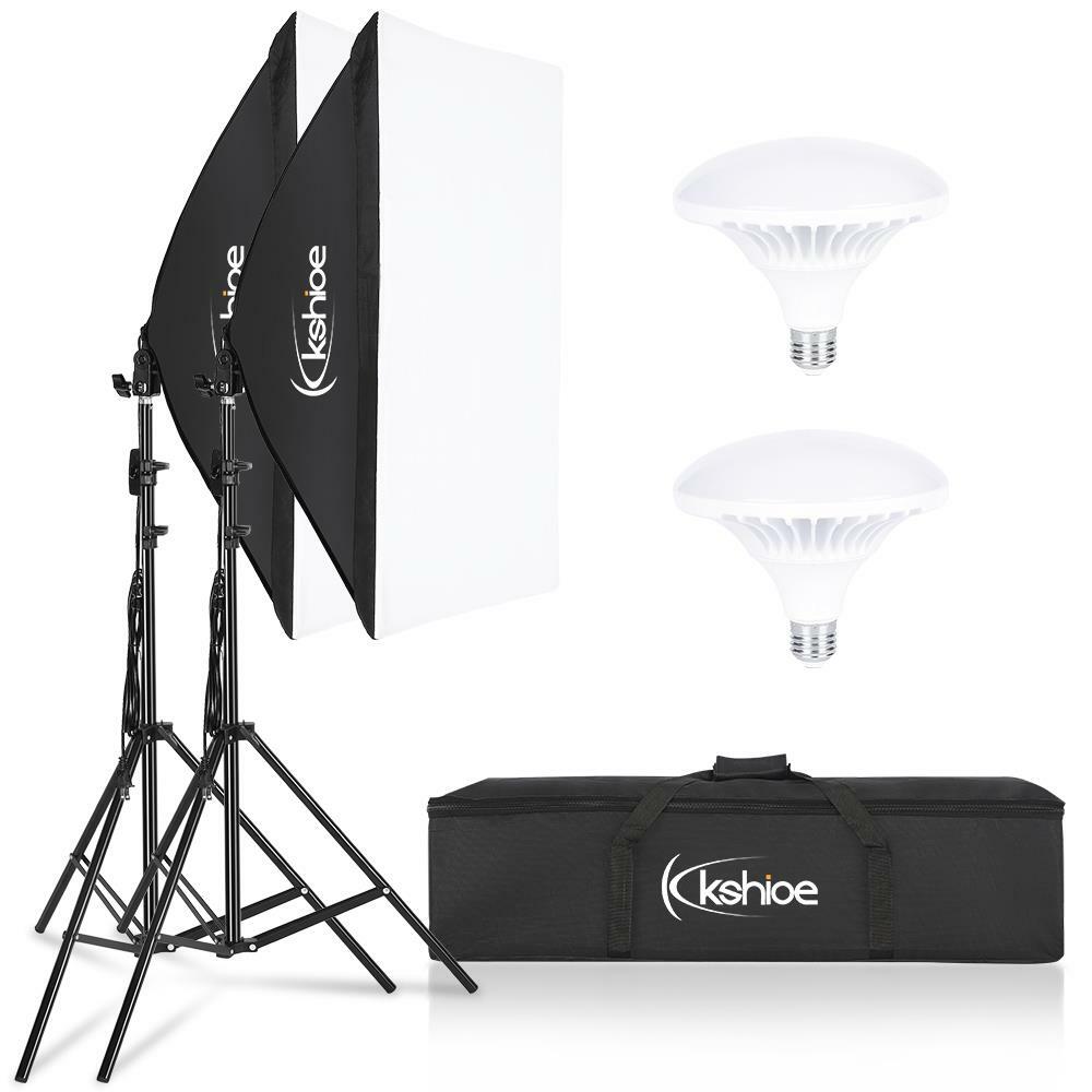 86" Photography Studio LED Lamp Softbox Lighting Soft Box Light Stand