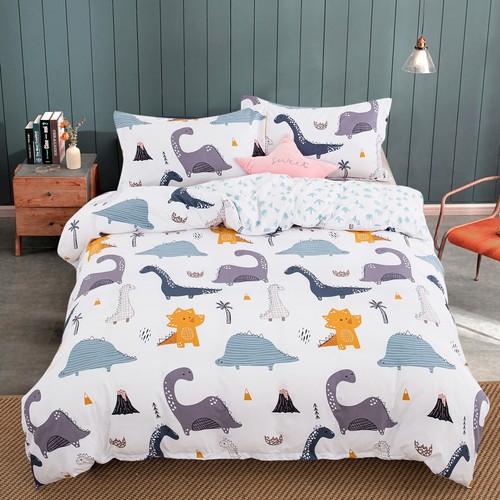 1000TC Cotton Quilt Doona Duvet Cover Set Single Double Queen King Size Bedding - Picture 89 of 100