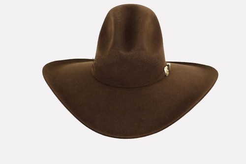 GUS ~ Dark BROWN ~3X Wool Felt HAT~ 4.5" Brim RODEO Cowboy Western Texas Hat Co - Picture 2 of 3