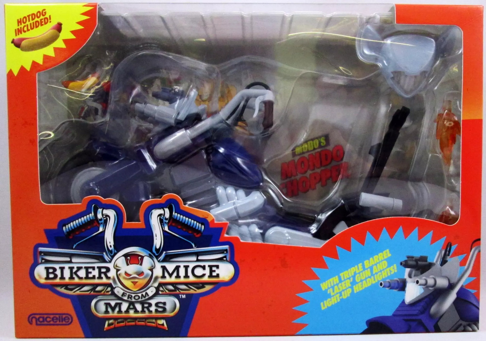 Chopper Modo Biker Mice from Mars Véhicule Vitrine Exposition Gamin