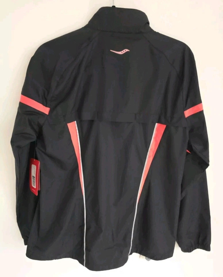 Saucony running windbreaker jacket Sonic reflex USB LED Rechargeable light s. L - Image 3 of 4