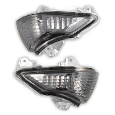Front Turn Signal NoCut For Kawasaki 650R 09-11 Ninja Euro Light Blinker Smoke