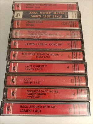LOT 10x JAMES LAST MUSICASSETTE MC