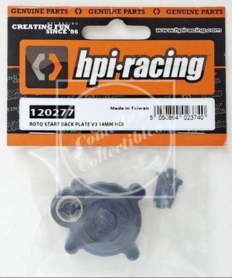 HPI Racing 120277 Roto Start Backplate V3 for use with 14mm hex
