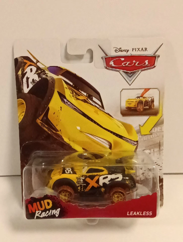 Disney Pixar Cars Set Of (5) Pcs Mud Racing 1:55 Scale Die Cast. - Image 2 of 4