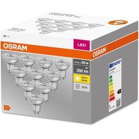 Osram 10X Led Lampe GU10 4,3W Ersetzt 50W 2700K 350Lm Warmweiß