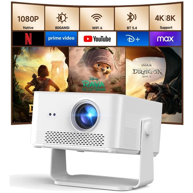 Wide Compatibility Gaming Home Cinema Projector