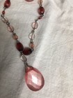 Long Beaded Necklace With Matching Earrings  — photo 2