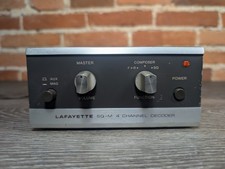 Vintage LAFAYETTE SQ-M 4 Channel Decoder from Japan  Excellent-Tested