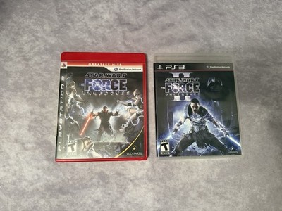 PS3 PlayStation 3 Game Lot Star Wars Unleashed 1 And 2 See Images