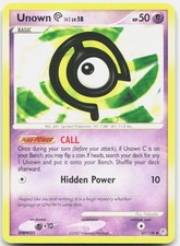 Unown [C] 67/130 Uncommon Diamond & Pearl Pokemon Lightly Played on eBay