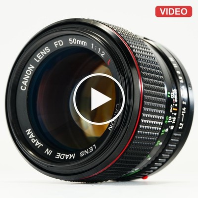 [Serviced & Tested] Canon New FD 50mm f/1.2 L - Rare Vintage Bokeh Beast 179