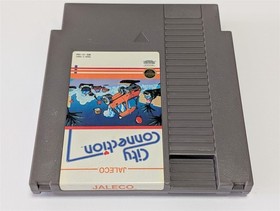 City Connection Nintendo NES Authentic Game Cartridge Jaleco 1988 Tested