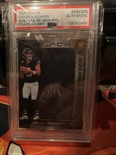 2024 Panini Black - Sizeable Rookie Memorabilia Caleb Williams #SR-CWS /150