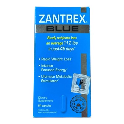 Basic Research Zantrex-3, Fast Weight Loss Supplement 84 Capsules 02/2027