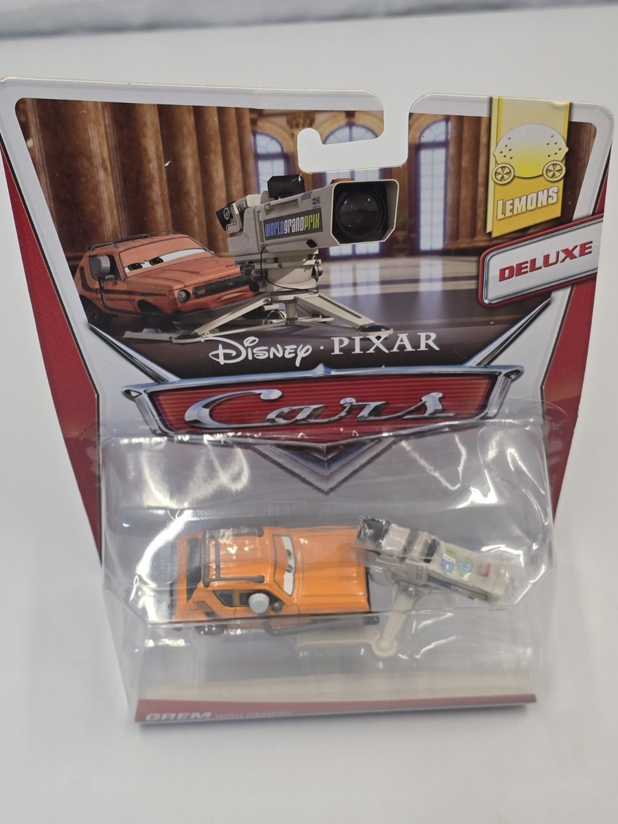 Disney Pixar Cars Grem with Camera Deluxe Cars 2 Headset Lemons