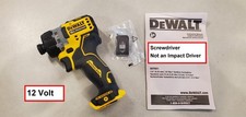 DeWALT DCF601B Xtreme 12V Max 1/4" Screwdriver.  Bare 2024 Tool only.